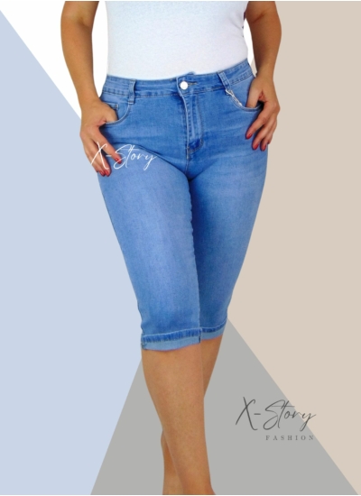 Sztreccs farmernadrág (PLUS SIZE méretekben) 