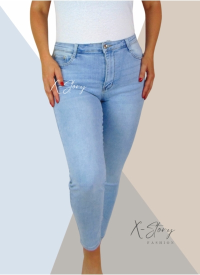Sztreccs farmernadrág (PLUS SIZE méretekben) 