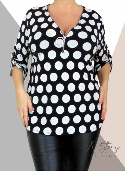 Hidegselyem, mintás felső