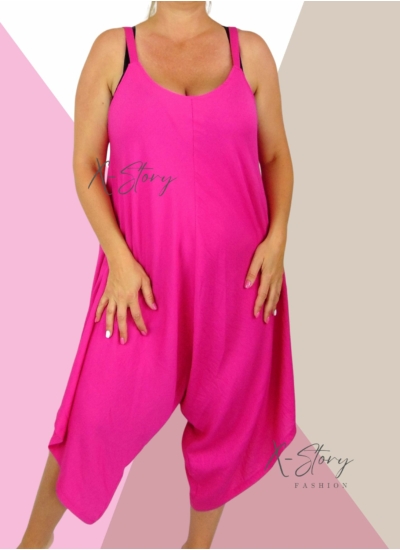 Laza fazonú overál (pink)