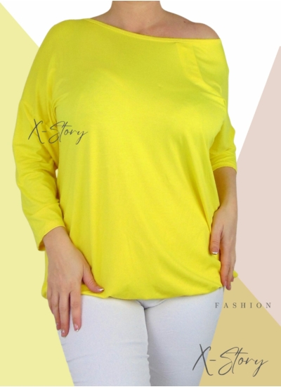 Gumis aljú felső (sárga)