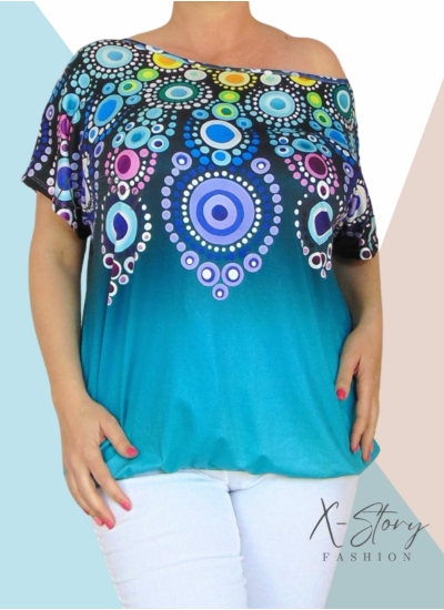 Gumisaljú, mintás felső