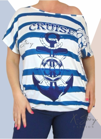 Gumisaljú, mintás felső