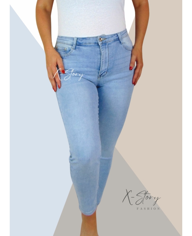 Sztreccs farmernadrág (PLUS SIZE méretekben) 