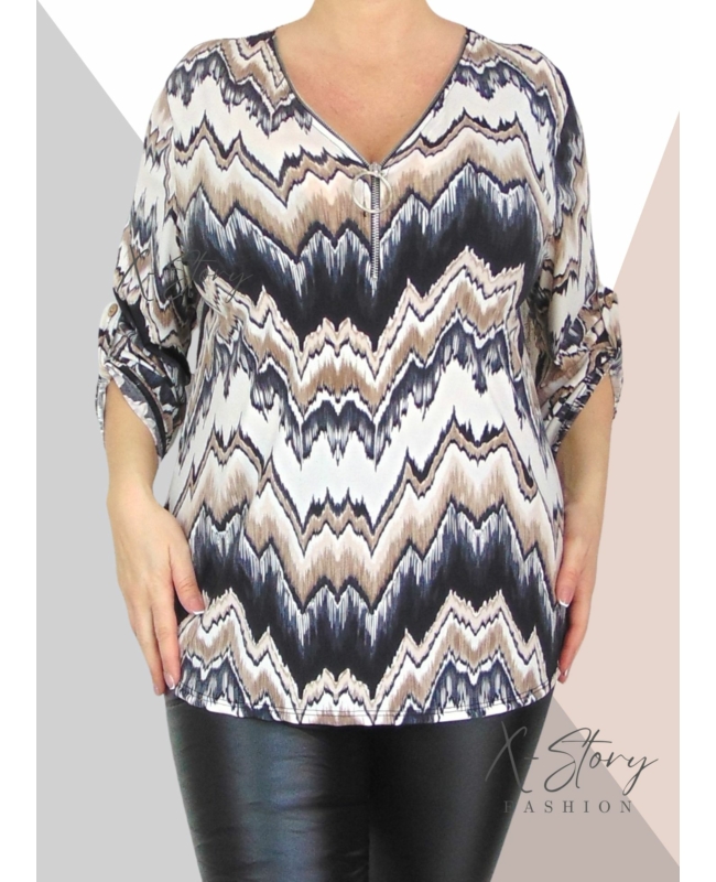 Hidegselyem, mintás felső