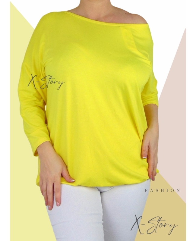 Gumis aljú felső (sárga)