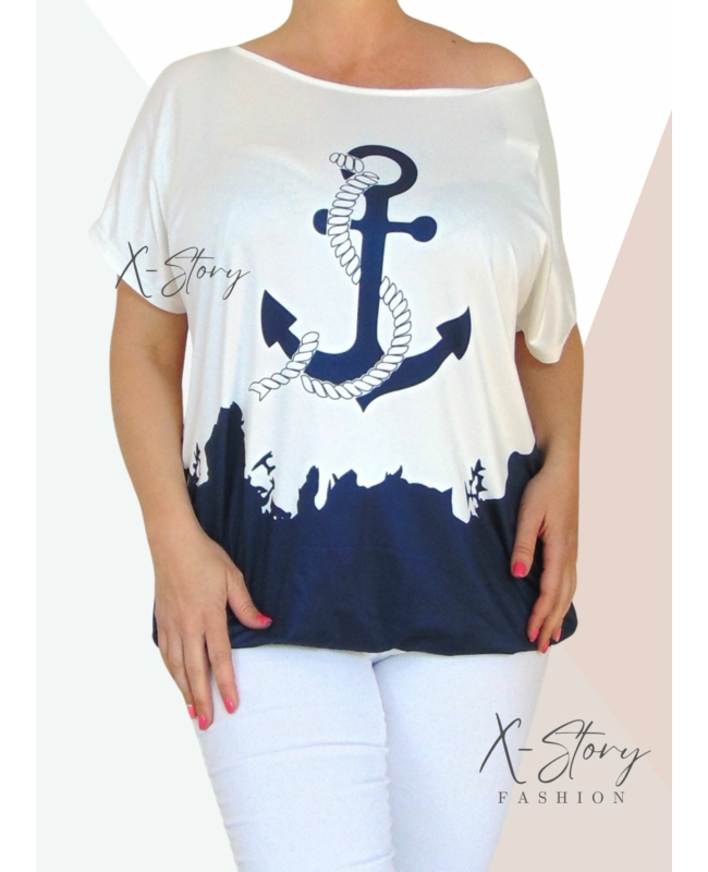 Gumisaljú, mintás felső