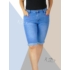 Kép 2/3 - Rövid sztreccsfarmernadrág (PLUS SIZE )