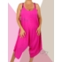 Kép 1/2 - Laza fazonú overál (pink)