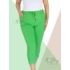Kép 2/2 - Gumis derekú, sztreccsvászon nadrág (kivizöld)
