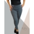 Kép 1/3 - Farmer anyagú , alakformáló leggings (sötétszürke)