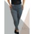 Kép 2/3 - Farmer anyagú , alakformáló leggings (sötétszürke)