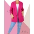 Kép 1/2 - Nagyméretű , nyitott blézer (pink)