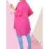Kép 3/3 - Pamutgéz anyagú, bő fazonú tunika(pink)