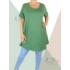 Kép 2/4 - Hátán pántos , "A" vonalú tunika (khaki)