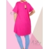 Kép 4/4 - Hátán pántos , "A" vonalú tunika (pink)