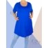 Kép 2/4 - Hátán pántos , "A" vonalú tunika (királykék)