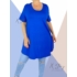 Kép 3/4 - Hátán pántos , "A" vonalú tunika (királykék)