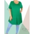 Kép 2/4 - Hátán pántos , "A" vonalú tunika (fűzöld)
