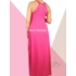 Kép 2/2 - Hagymafazonú maxi ruha (pink)